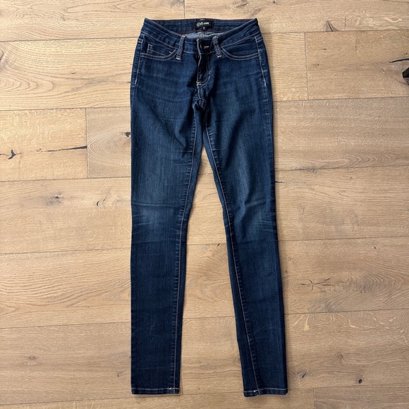 Cello Jeans Women's Dark Wash Skinny Jeans Size 1 - Picture 2 of 6